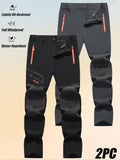 d 85063 waterproof softshell ski pants with belt