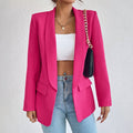 Women's Fall Office Fashion Jacket + Top 2026 | Trendy Jacket - Red