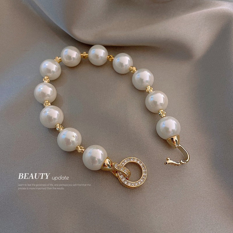 Zircon Flower Crystal Beaded Bracelet - view 8