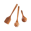 acacia wood wooden spatula teak spatula soup spoon rice spoon home cooking non-stick pan source supp