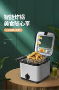 2.5L Electric Deep Fryer - Large Capacity, Commercial Stand