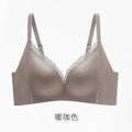 516新款缎面无痕聚拢提拉中厚杯收副乳内衣女调整型无钢圈文胸罩