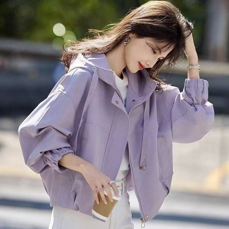Fall Korean Casual Petite Loose Jacket + Top