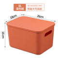 storage box household large clothing storage box student dormitory debris sorting box plastic large