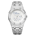 New Import Men Fashionable Formal Niche Design Premium Waterproof Steel Band Quartz Watch Minimalist Breeze Watch Men