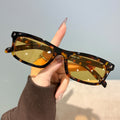 Small Square Sun-Proof Western Trendy UV-Proof Personality Fashionable Sunshade Premium Men Sunglasses Women