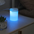 新品创意迷你加湿器 炫彩灯光USB大雾量双喷纳米补水仪家用礼品