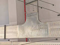 200 * 100 multi-hole self-clamping tray type cable tray hot dip galvanized galvanized wire trough engineering customization