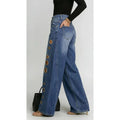 Casual High Waist Loose Wide Leg Pants