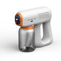New handheld nano atomization disinfection gun, blue light atomization spray gun, wireless charging USB sterilizer