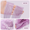 thickened household purple printed garbage bag kitchen office dormitory large portable vest plastic