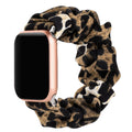 Custom Fits apple watch Band S87 Cross-Border Hit Stretch Hair Tie Printed Leopard Apple Band
