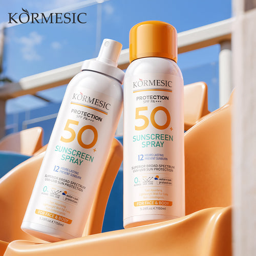 KORMESIC面部&身体防晒喷雾Sunscreen水润清爽不油腻外贸跨境批发