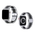 For Apple watch Apple Watch Band Stainless 3 Bead Metal Apple Band