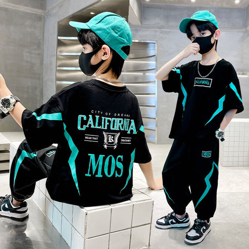 Boys' Short Sleeve & Shorts Sporty Set