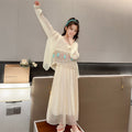 Women's Summer Bohemian Ethnic Dress + Sun-Protection Top + Skirt Set 2026 - 3-Piece Set