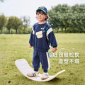 Boys' Cartoon Hoodie Sports 2-Piece Set