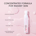 跨境新品莱蔻樱花精华安瓶2ml*10面部补水保湿精华液批发烟酰胺
