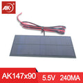 Spot solar epoxy board with line photovoltaic power generation panel DIY small production solar panel with small battery