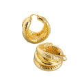 Western Middle East Africa New Import Wedding Gold Plated Set Classic Fashionable Women Earrings AliExpress Export