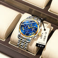 Swiss Brand Multifunction New Mens Watch Waterproof Fashionable Quartz Watch Live Export Bestseller Drop Ship