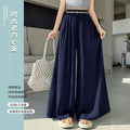 Summer Bohemian Casual Linen Cotton Drapey Lightweight Loose Wide Leg Pants + Pants + Skirt Pants