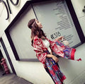 Women's Ethnic Shawl + Cape 2026 - Red