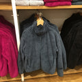 Women's Fall-Winter Wool Fleece Stand Collar Cardigan + Jacket 2026 - Milk White