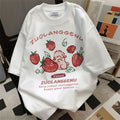 2025 summer youth men's short-sleeved t-shirt trendy casual fashion half-sleeved tops bottoming shir