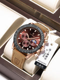 Swiss Brand Multifunction New Mens Watch Waterproof Glow Quartz Watch Live Export Bestseller Drop Ship