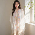 Women's Ethnic Shawl + Cape 2026 - Red