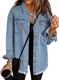 Women's Fall-Winter Hem Shirt + Jacket 2026 | Trendy Jacket - Black