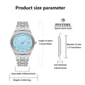 PINTIME / Item Time TikTok Kuaishou Live Bestseller Men Quartz Watch Waterproof Glow Fashionable Formal Watch