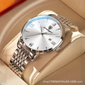 Cypress Reach Eggplant New Mens Watch Men Student Luxury Trendy Fashionable Watch TikTok Viral Hit Drop Ship