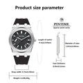 Item Time Mens Watch Outdoor Sports Waterproof Watch Men Silicone Band Simple Men Student Quartz Watch Men