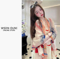 Women's Ethnic Shawl + Cape 2026 - Red
