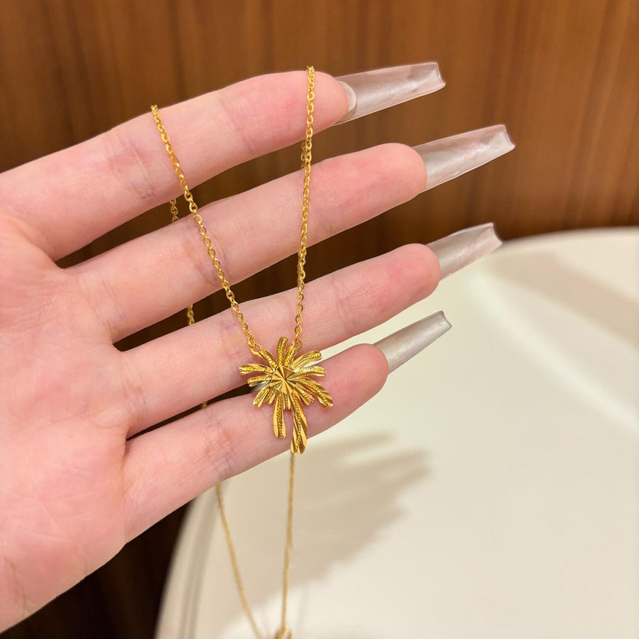24K Gold-Plated Floral Jewelry Set - view 7