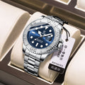 Swiss Brand New Waterproof Glow Mens Watch Fashionable Quartz Watch Live Export Bestseller Drop Ship