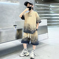 Boys' Print Short Sleeve 2-Piece Set