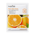 facial mask 25g sadoer plant fruit facial mask sheet foreign trade live broadcast skin care products