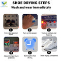Shoe washing machine, unmanned self-service code scanning shoe brushing machine, can dehydrate, ozone, sterilize and deodorize, intelligence