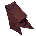Custom Material High-Stretch Solid Fine Narrow Long Stripe Wear Jewelry Lapel Extended Candy Fruit Color Silk Scarf Tie Bag With Headband Silk Scarf
