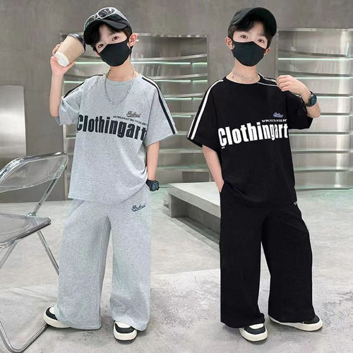 Boys' Short Sleeve Sports 2-Piece Set