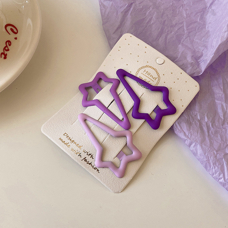 Korean Metal Bow Mini Hair Clip - view 8