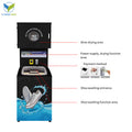 Shoe washing machine, unmanned self-service code scanning shoe brushing machine, can dehydrate, ozone, sterilize and deodorize, intelligence