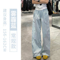 american quick-drying overalls for women 2026 summer thin loose high-waist casual wide-leg sports pa