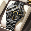 Swiss Brand New Chronograph Time Fashionable Watch Glow Waterproof Men Watch Live Export Bestseller Drop Ship