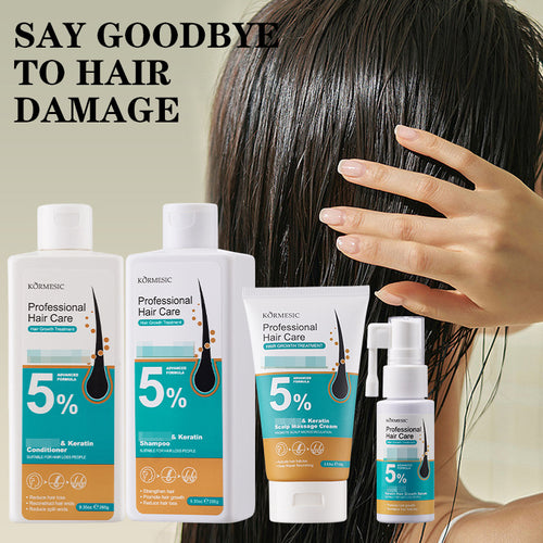 KORMESIC角蛋白发剂Hair growth serum柔顺蓬松跨境外贸厂家批发