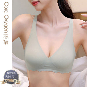 068调整型舒适无钢圈内衣夏季薄款收副乳小胸聚拢无痕防下垂文胸