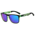 731 Iridescent Lens Sports Style Sunglasses Elastic Paint Glasses Windproof Sun-Proof Glasses Riding Men Polarized Sunglasses